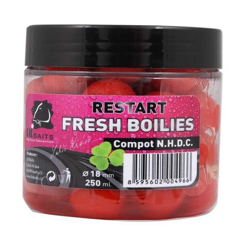 LK Baits FRESH BOILIES Restart 250ml COMPOT N.H.D.C.