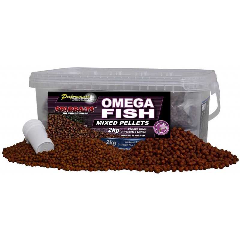 Starbaits Performance Concept Omega Fish Pellets Mix 2kg