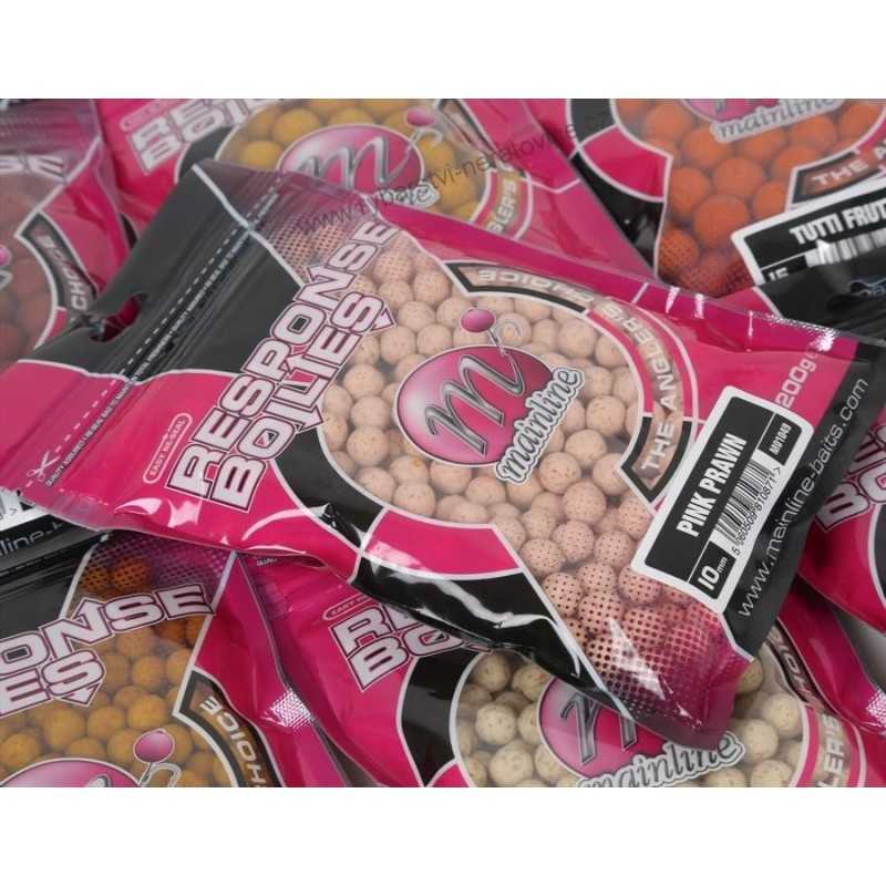 Mainline Shelf Life Boilies Response Halibut Black 18mm 450g