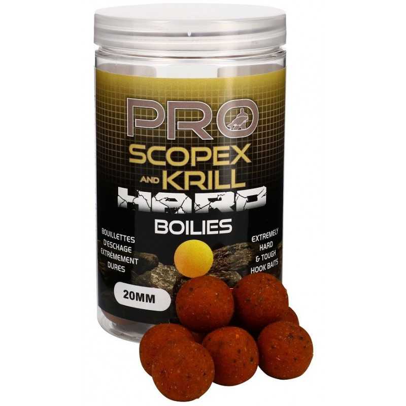 Starbaits Pro Scopex Krill Hard Boilies 20mm 200g
