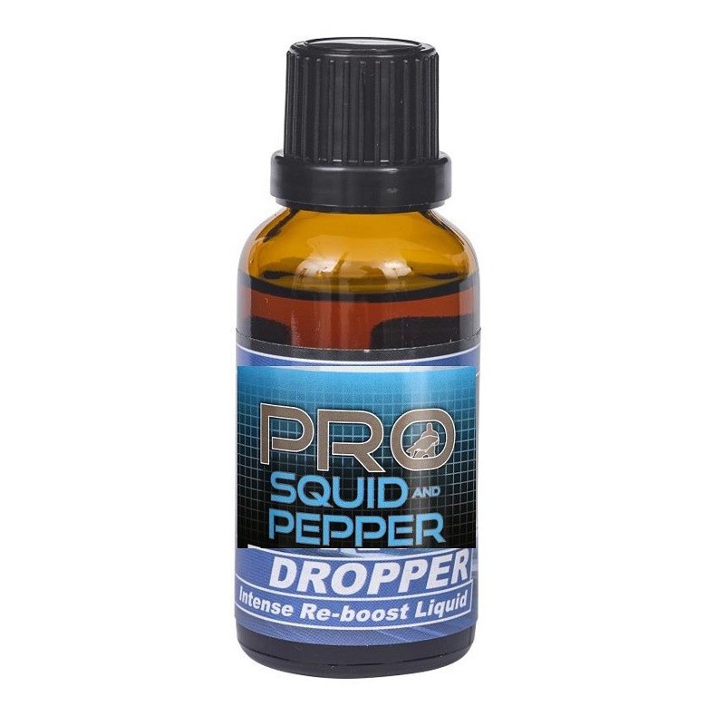 Starbaits Pro Squid & Pepper Dropper 30ml