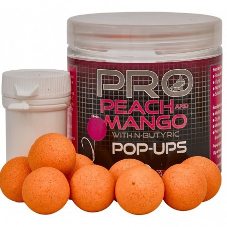 Starbaits Pro Peach & Mango - Boilie plávajúce 60g 20mm