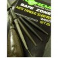 Korda Anti Tangle Hooklink Sleeves - Muddy Brown - Prevlek proti zamotaniu