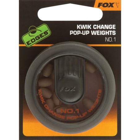 Fox Edges Kwik Change Pop Up Weights NO.2 broky na montáž