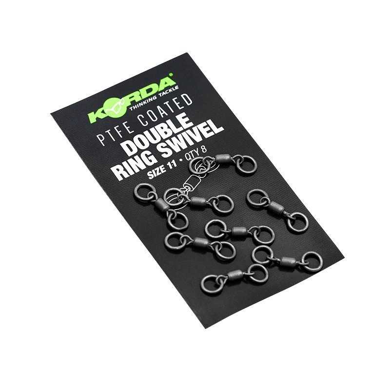 Korda Obratlík PTFE Double Ring Swivel veľ.11 8ks