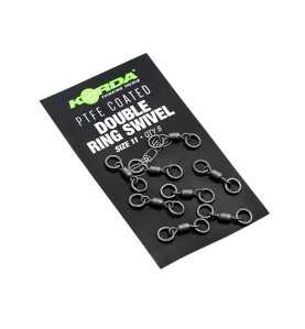 Korda Obratlík PTFE Double Ring Swivel veľ.11 8ks