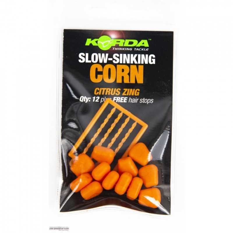 Korda Pomaly potápavá umelá kukurica Citrus Zing Oranžová 12ks