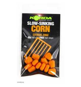 Korda Pomaly potápavá umelá kukurica Citrus Zing Oranžová 12ks