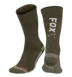 Fox Ponožky Collection Green Silver Thermolite Long Sock veľ. 6-9/40-43