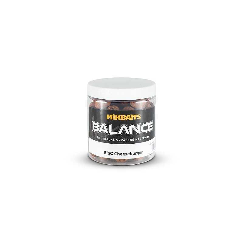Mikbaits Balance boilies BigC Cheeseburger 20mm / 250ml