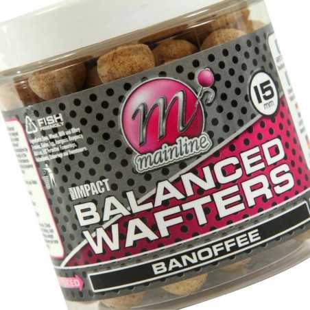 Mainline High Impact Balanced Wafters Banoffee 15mm neutrálne vyvážené boilie