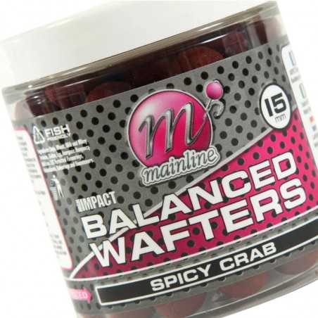 Mainline High Impact Balanced Wafters Spicy Crab 15mm