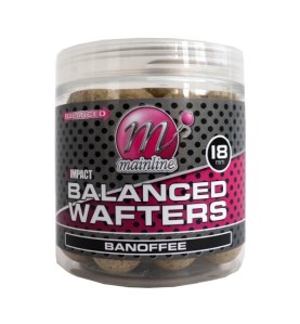 Mainline High Impact Balanced Wafters Banoffee 18mm neutrálne vyvážené boilie