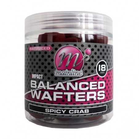 Mainline High Impact Balanced Wafters Spicy Crab 18mm neutrálne vyvážené boilie