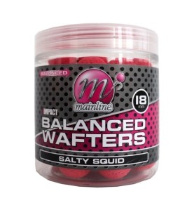 Mainline High Impact Balanced Wafters Salty Squid 18mm neutrálne vyvážené boilie