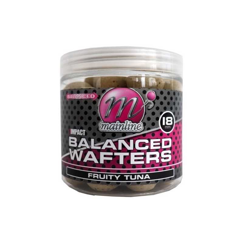 Mainline High Impact Balanced Wafters Fruity Tuna 18mm neutrálne vyvážené boilie