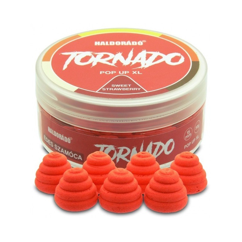 Haldorádó Tornado Pop Up XL 15mm - Sladká jahoda