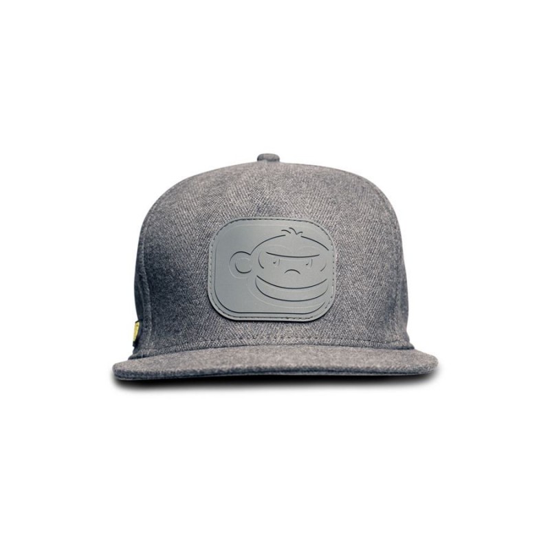 RidgeMonkey Šiltovka APEarel Dropback Snapback Cap Grey Šedá