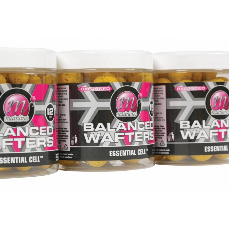 Mainline Balanced Wafters Hybrid 18mm neutrálne vyvážené boilie