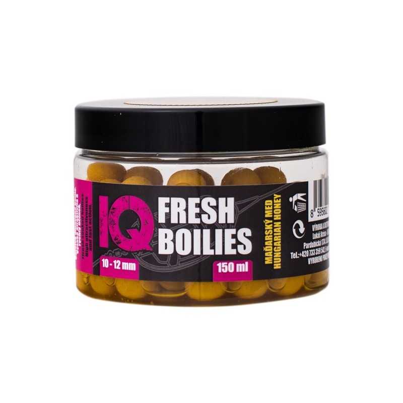 LK Baits IQ Method Feeder Boilies Fresh 10-12mm,150 ml Maďarský Med/Hungarian Honey