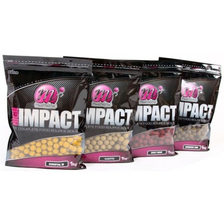 Mainline High Impact Boilies H/L Pineapple 20mm 1kg (ananás)
