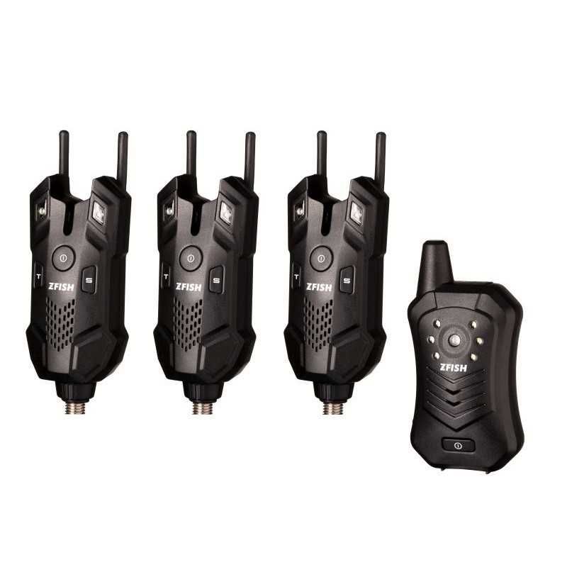 Zfish Sada Signalizátorov Bite Alarm Set Merkur 3+1