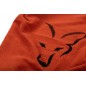 Fox Uterák Beach Towel Black/Orange 80x160cm