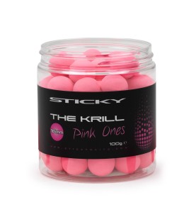 Sticky Baits The KRILL Pink Ones Plávajúce Pop-Ups 12mm - 100g