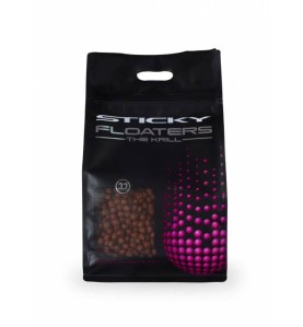 Sticky Baits Floaters - The KRILL Plávajúce pelety 6mm - 3kg