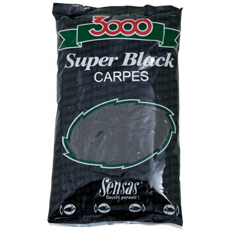 Sensas Krmivo 3000 Super Black Kapor-Čierny 1kg