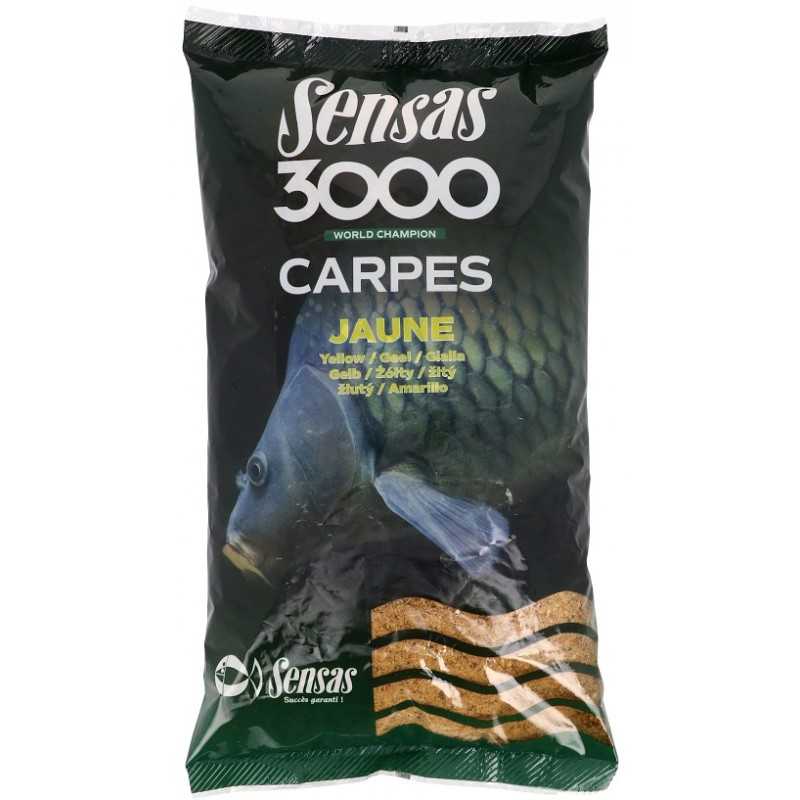 Sensas Krmivo 3000 Carpes Jaune Kapor Žltý 1kg