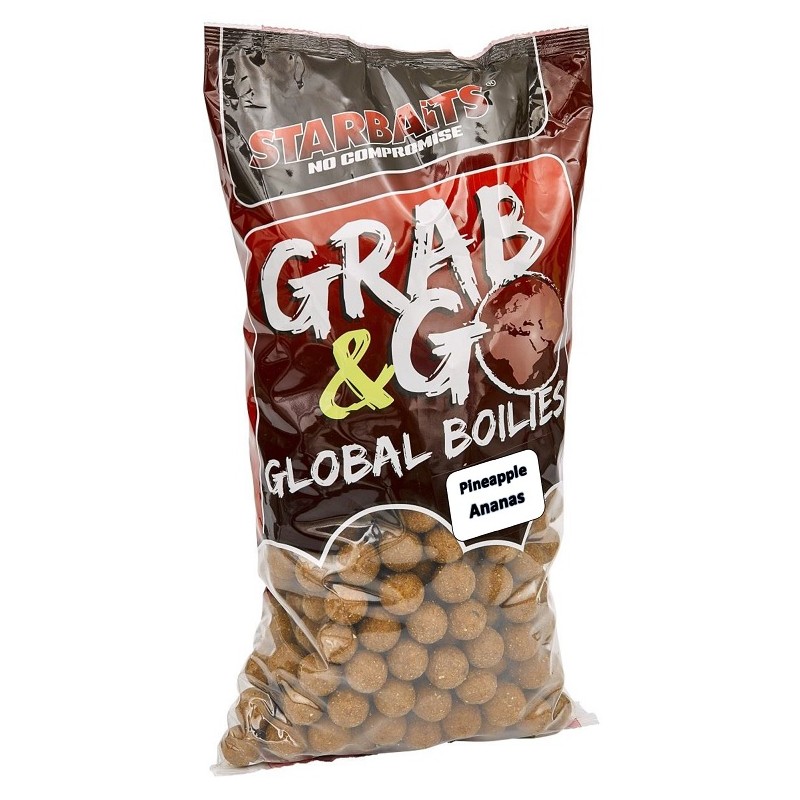 Starbaits Global Boilies PINEAPPLE 20mm 2,5kg - Ananás