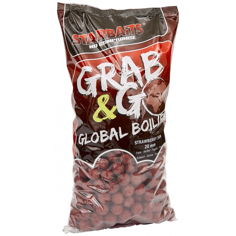 Starbaits Global boilies STRAWBERRY JAM 20mm 2,5kg