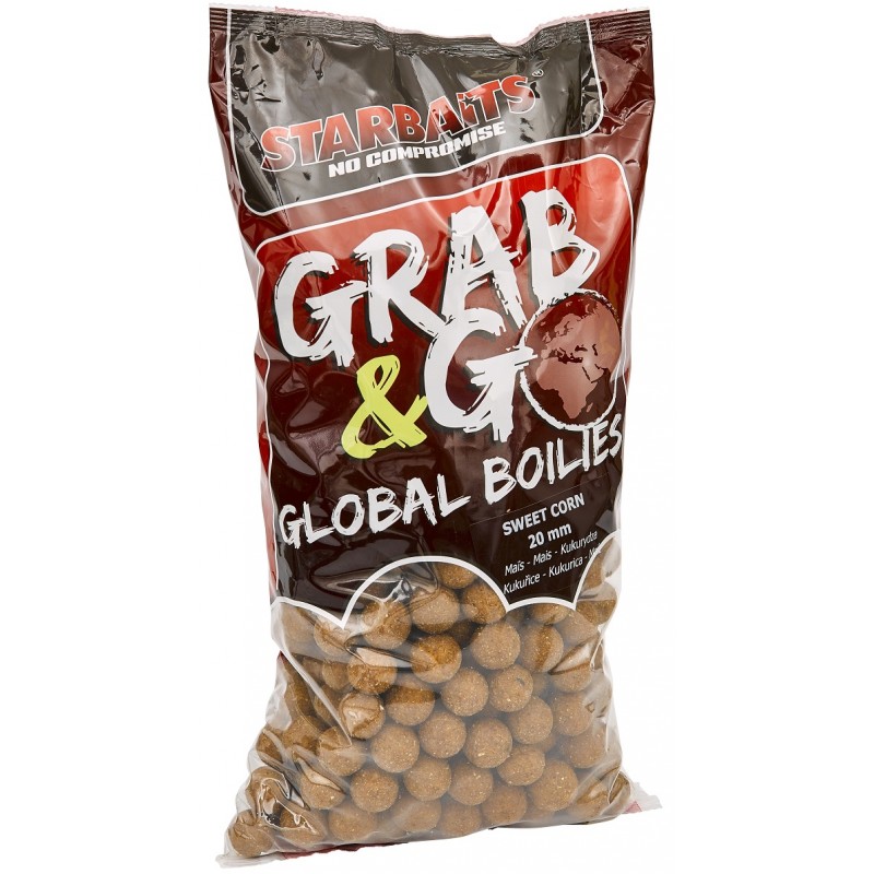 Starbaits Global boilies SWEET CORN 20mm 2,5kg