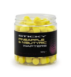 Sticky Baits PINEAPPLE & N´BUTYRIC Wafters Dumbells 12mm x 14mm - 130g