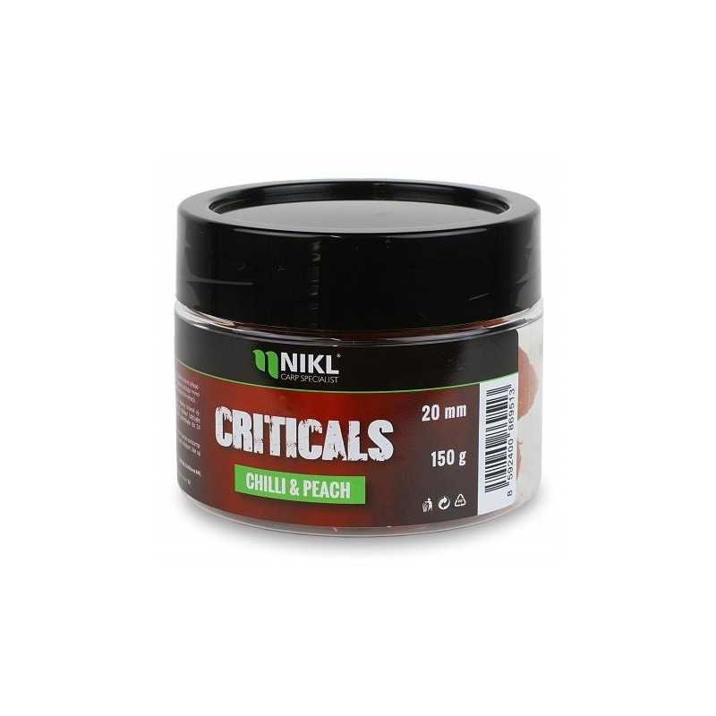 Nikl Criticals boilie Chilli & Peach 150g