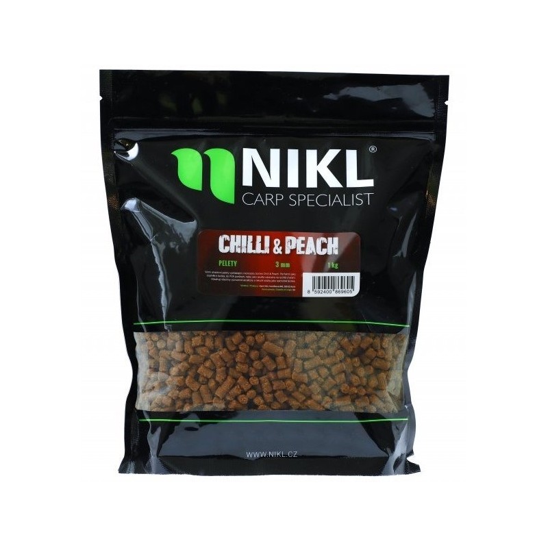 Nikl Pelety Chilli & Peach 1kg