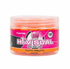 Mainline Plávajúce Boilie High Visual Mini Pop Ups 12mm Tutti Frutti (ovocie)