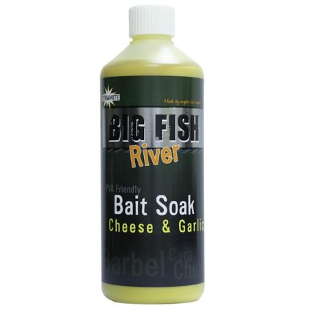 Dynamite Baits Bait Soak Big Fish River Cheese&Garlic 500ml