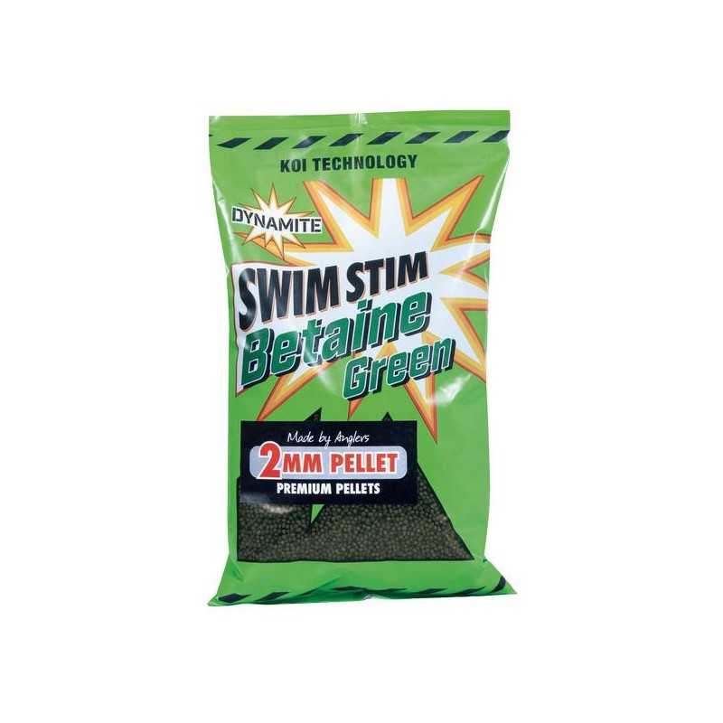 Dynamite Baits Pellets Carp Swim Stim Betaine Green 2mm 900g