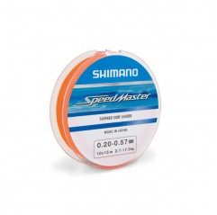 Shimano Speedmaster 10X15m 0,26-0,57mm Tapered Leader Orange