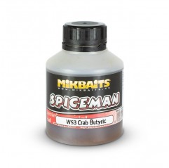 Mikbaits Booster Spiceman WS3 Crab Butyric 250ml