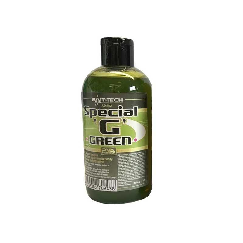 Bait-Tech tekutý posilovač Deluxe Special G Green 250ml