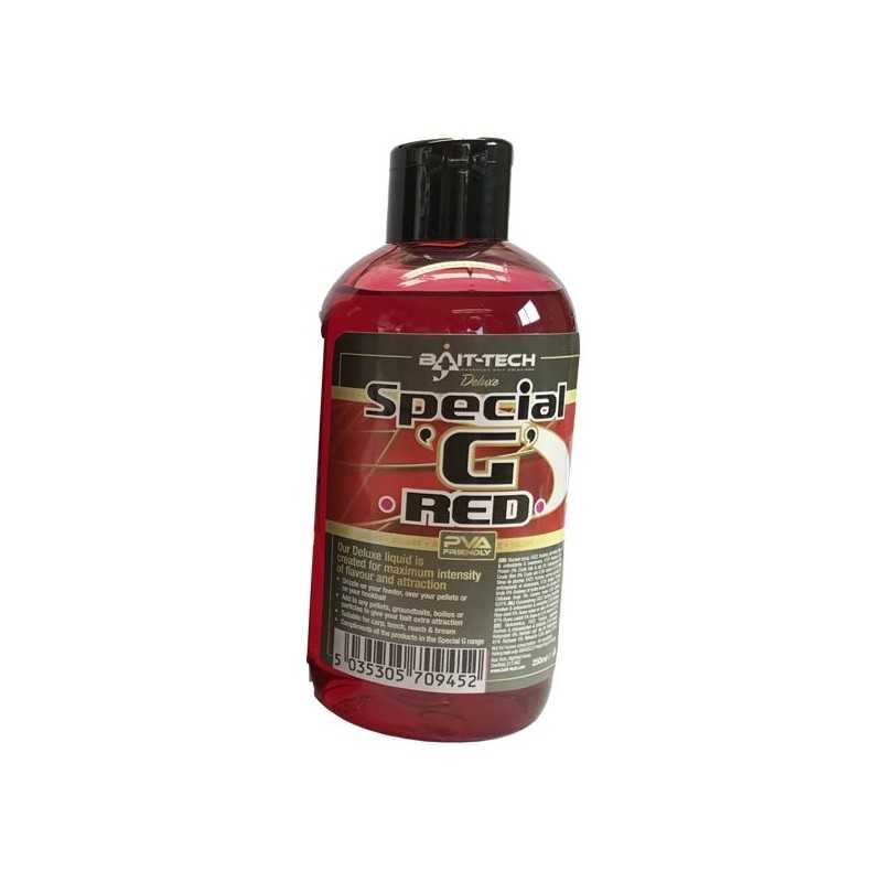 Bait-Tech tekutý posilovač Deluxe Special G Red 250ml