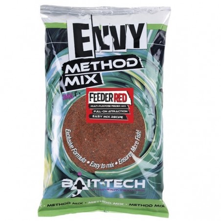 Bait-Tech krmítková zmes Envy Method Mix Feeder Red 2kg