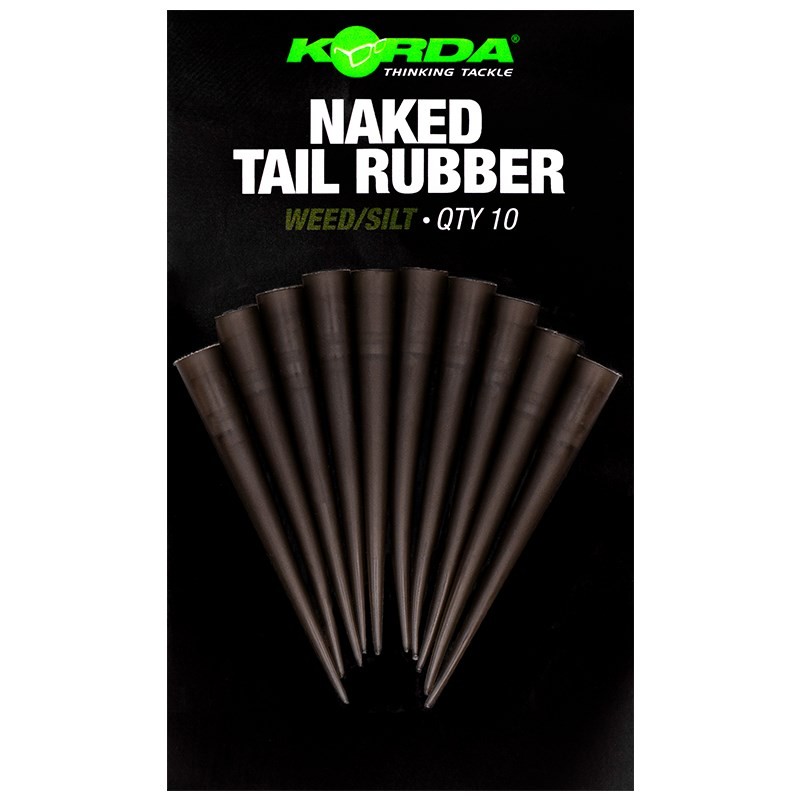 Korda Prevleky Naked Tail Rubber Weed/Silt