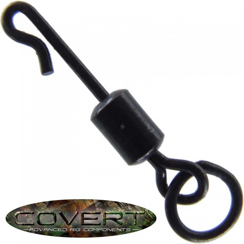 Gardner obratlíky Covert Flexi-Ring Kwik Lok Swivels veľ. 8