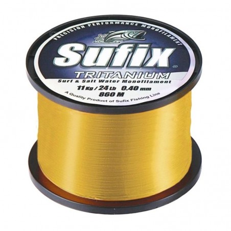 Sufix Tritanium Neon Zlato Žltý 0,30mm / 6,3kg - 1520m