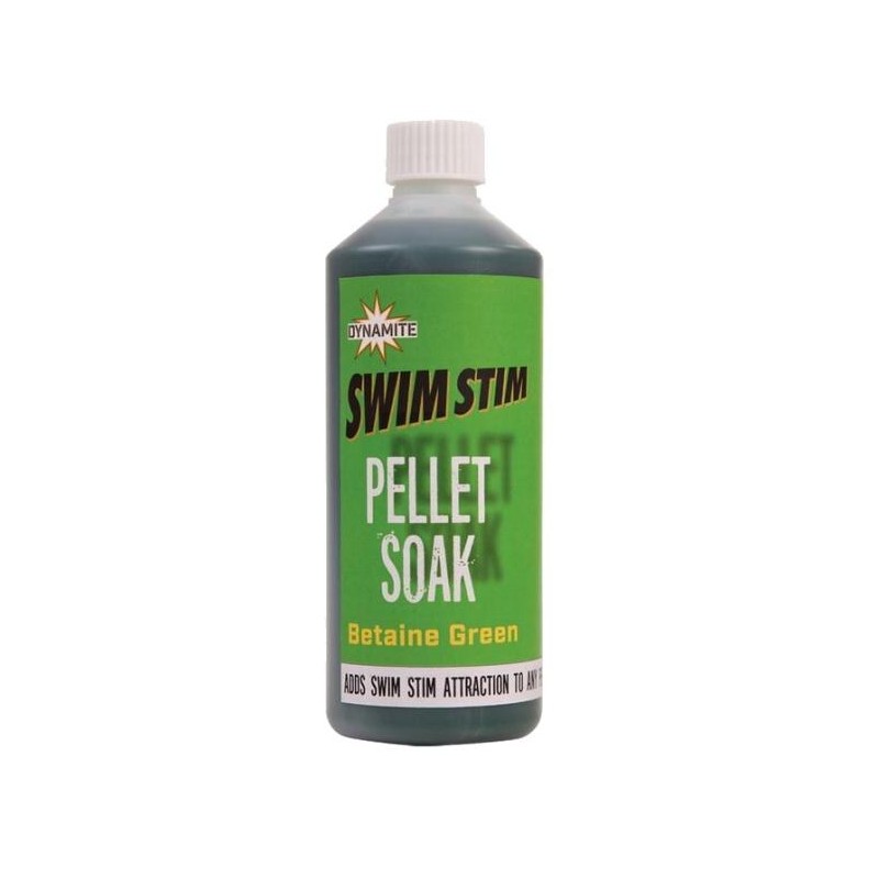 Dynamite Baits Pellet Soak Swim Stim Betaine Green 500ml