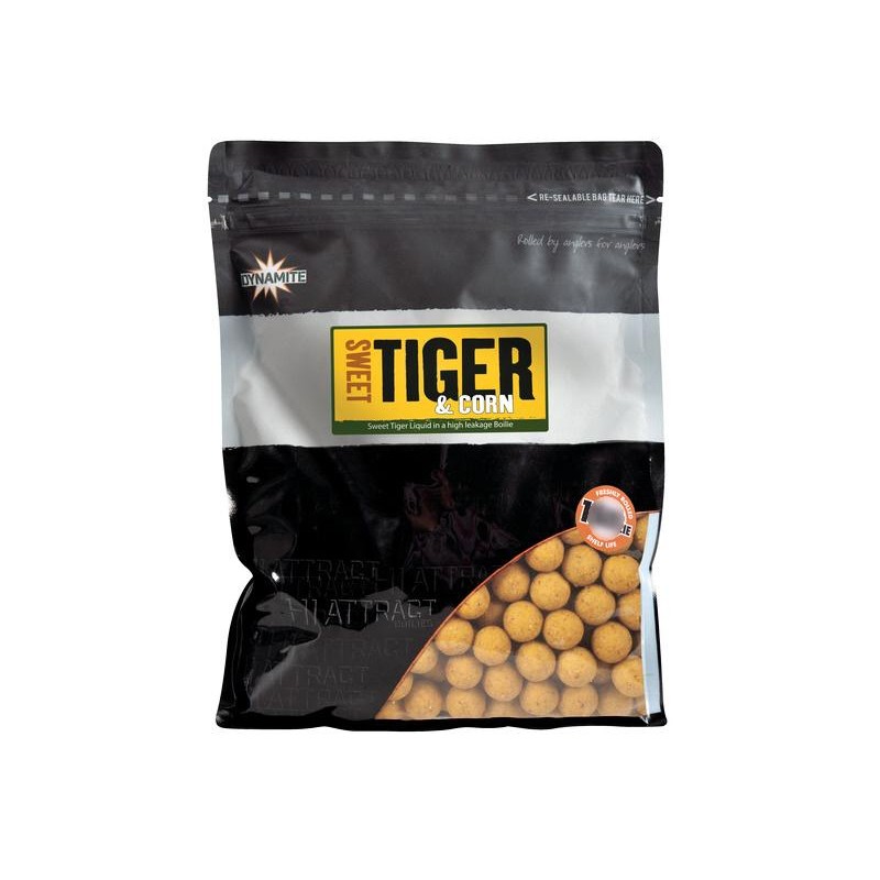 Dynamite Baits Boilies Sweet Tiger & Corn 20mm - 1kg